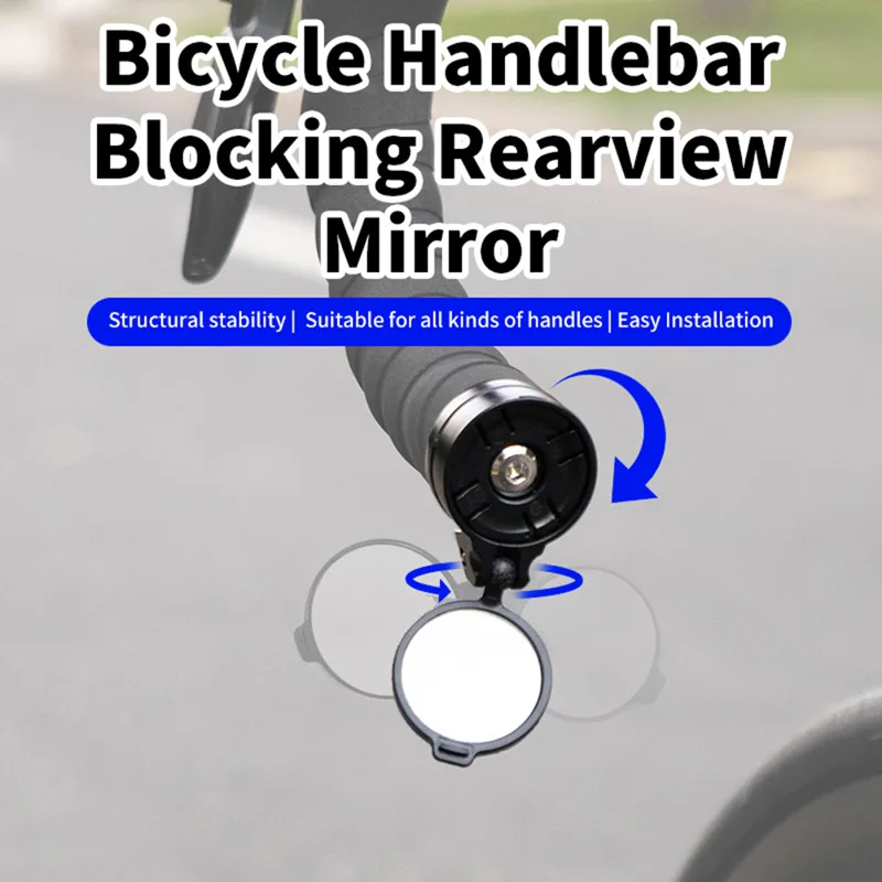 1-5 Buah Kaca Spion Sepeda Uni - Mirror Handlebar Convex ulasan dan harga