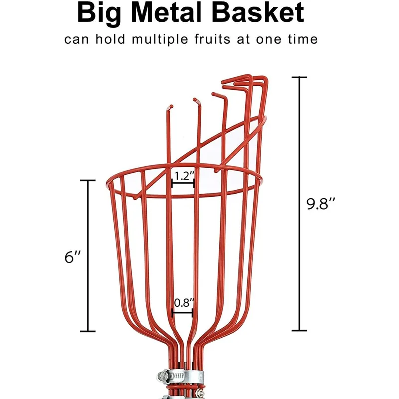 Pemetik Buah 260cm, Keranjang  - Cycling Zones ulasan dan harga